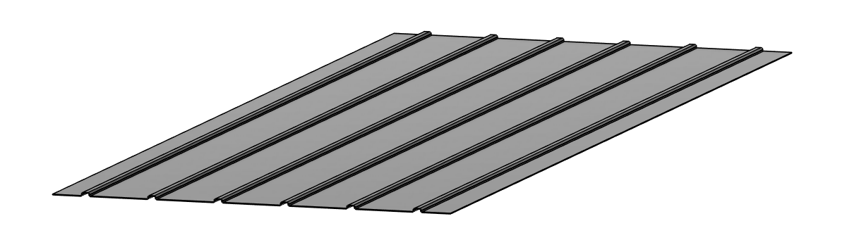 Roofing Tin Sheets 48" x 96"