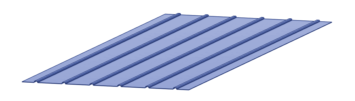 Roofing Tin Sheets 48" x 96"