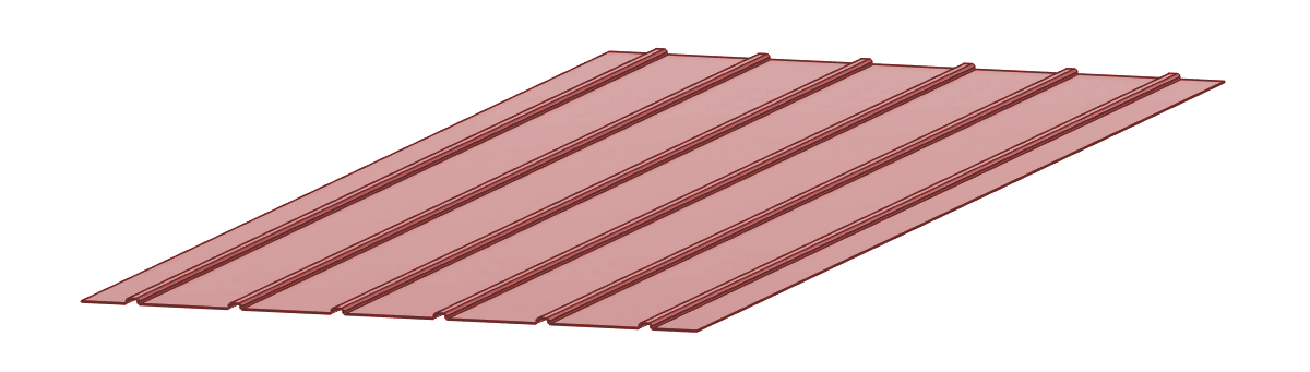 Roofing Tin Sheets 48" x 96"